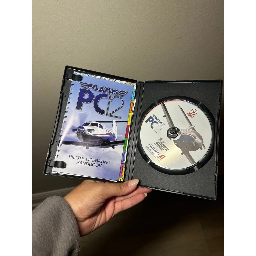 Flight1 Pilatus PC12 PC Software Blue Microsoft Flight Simulator Expansion